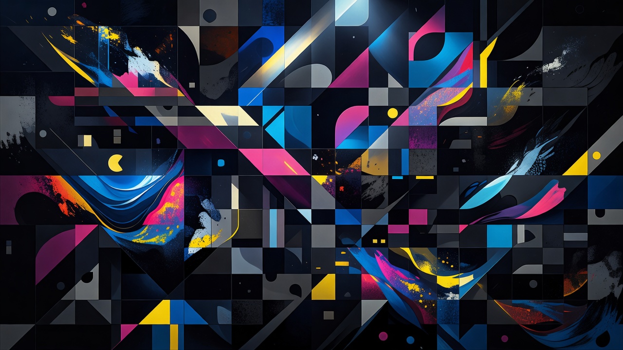 DALL-E 3 text rendering in graphic visual art